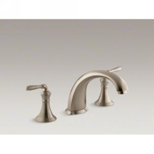 Kohler K T398 4 BV Devonshire Devonshire® Two Handle High Flow Bath Faucet Trim