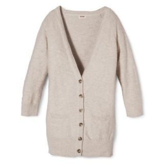 Mossimo Supply Co. Juniors Boyfriend Cardigan   Oatmeal XS(1)