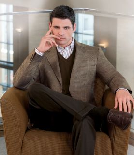 Signature 2 Button Imperial Blend Sportcoat Extended Sizes JoS. A. Bank