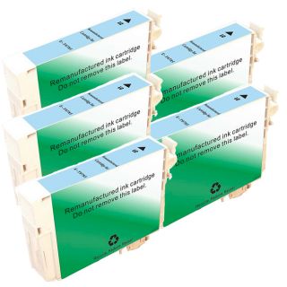 Epson T078520 (t0785) Light Cyan Remanufactured Ink Cartridge (pack Of 5) (Light CyanPrint yield 515 pages at 5 percent coverageNon refillableModel NL 5x Epson T0785 Light CyanWarning California residents only, please note per Proposition 65, this prod