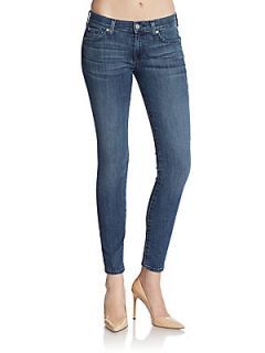 Skinny Ankle Jeans   Blue