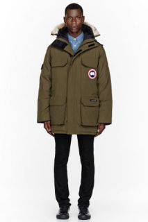 Canada Goose Olive Green Expedition Parka
