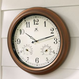 Bronze finish Indoor/Outdoor Clock