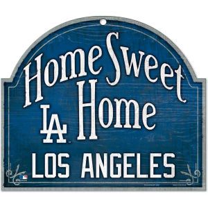 Los Angeles Dodgers Wincraft Home Sweet Home Wood Sign