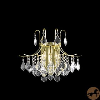 Christopher Knight Home Crystal Gold 3 light 65006 Collection Wall Sconce