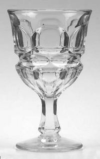Fostoria Argus Clear (Stem #2770) Water Goblet   Stem #2770, Clear,  Heavy Press