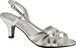 Womens Touch Ups Donetta   Silver Metallic Prom Shoes