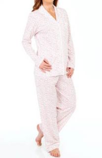 Eileen West 5714520 Vintage Bloom Long Sleeve Top & Pant PJ Set