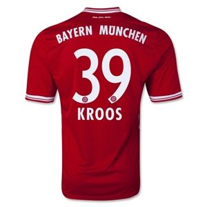 adidas Bayern Munich 13/14 KROOS Home Soccer Jersey