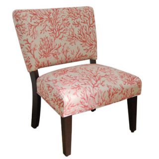 Kinfine Floral Gigi Fabric Slipper Chair N6939 F971