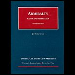 Admirality Statute and Rule Supplement  09