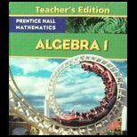 Algebra 1 (Teacher Edition)