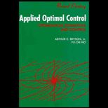 Applied Optimal Control  Optimization, Estimation, and Control