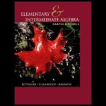 Elementary and Intermediate Algebra  Graphs and Models packaged with Graphing Calculator Manual   With CD