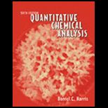 Quantitative Chemical Analysis / With Solutions Manual