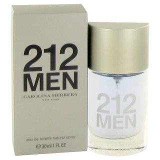 212 for Men by Carolina Herrera EDT Spray (New Packaging) 1 oz