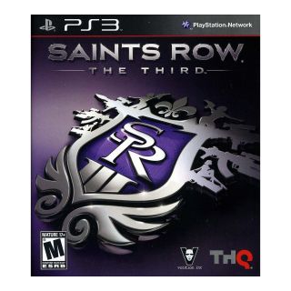 PS3 Saints Row The Third Video Game