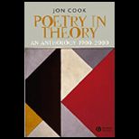 Poetry in Theory  Anthology 1900 2000