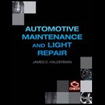 Automotive Maintenance and Light Repair