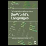 Concise Compendiun Worlds Languages