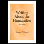Writing About the Humanities
