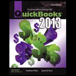 Computerized Accounting Quickbooks 2013 With 2 Cds