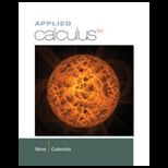 Applied Calculus Student Solution Manual