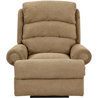 Norman Fabric Recliner, Tan