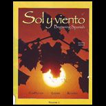 Sol Y Viento  Beginning Spanish, Volume 1, Spanish (Custom)