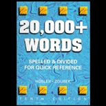 20,000+ Words  Spelled and Divided for Quick Reference