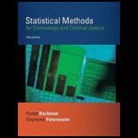 Statistical Methods for Criminology and Criminal Justice