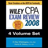 Wiley CPA Examination Review 08, 4 Volume Set
