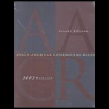 Anglo American Cataloging Rules (Looseleaf New Only)