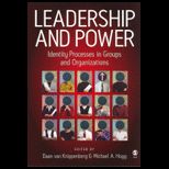 Leadership and Power  Identity Processes in Groups and Organizations