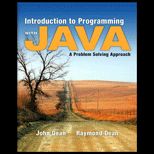 Introduction to Programming with Java  A Problem Solving Approach