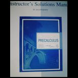 Precalculus (Instructors Solution Manual)