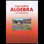 Intermediate Algebra With Application (Custom)