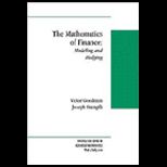 Mathematics in Finance  Modeling and Hedging