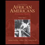 African Americans Concise Volume 1