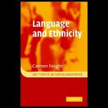 Language and Ethnicity