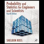 Introduction to Probability and Statistics for Engineers and Scientists   With CD