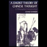 Daoist Theory of Chinese Thought  A Philosophical Interpretation