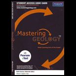 Earth Science Mastering Geology Access
