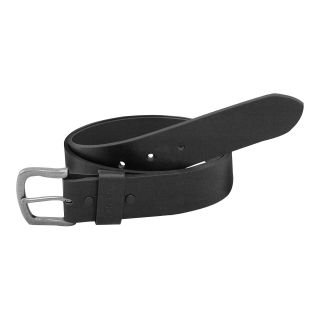 Carhartt Journeyman Leather Belt, Black, Mens