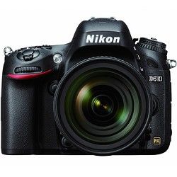 Nikon D610 FX format 24.3 MP 1080p video Digital SLR Camera with 24 85mm Lens