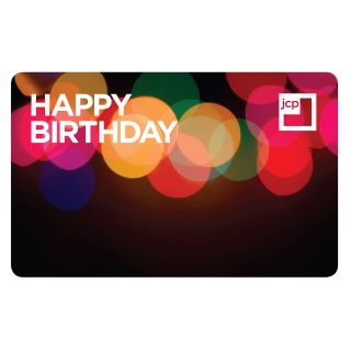 $50 Happy Birthday Lights Gift Card