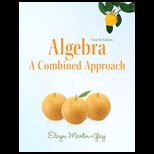Algebra  Combined Approach