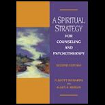 Spiritual Strategy for Counseling and Psychotherapy