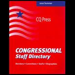 Congressional Staff Directory 2010/Summer