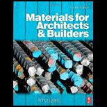 Materials for Architects and Builders